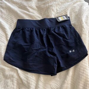 Under Armour Women's Navy Athletic Shorts